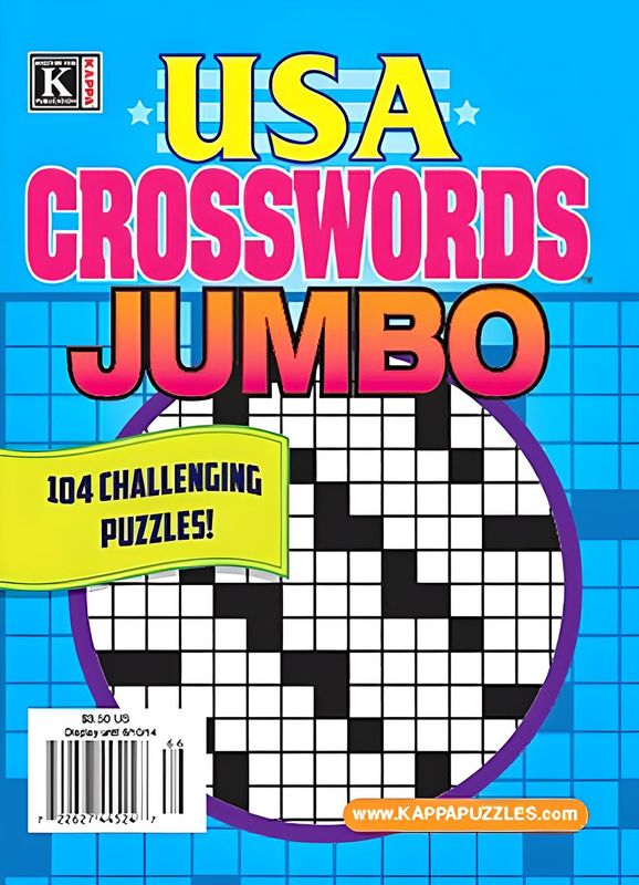 Puzzle Book Subscription | USA Crosswords Jumbo Subscription