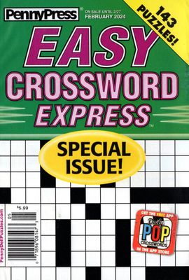 Easy Crossword Express February 2024