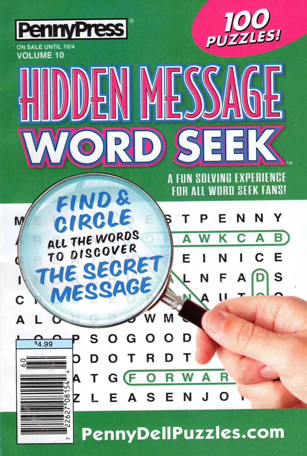 Hidden Message Word Seek Vol 10