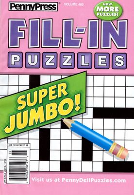 PennyPress Fill-In Puzzle November 2024