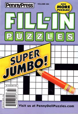 PennyPress Fill-In Puzzle October 2024 - puzzle book store