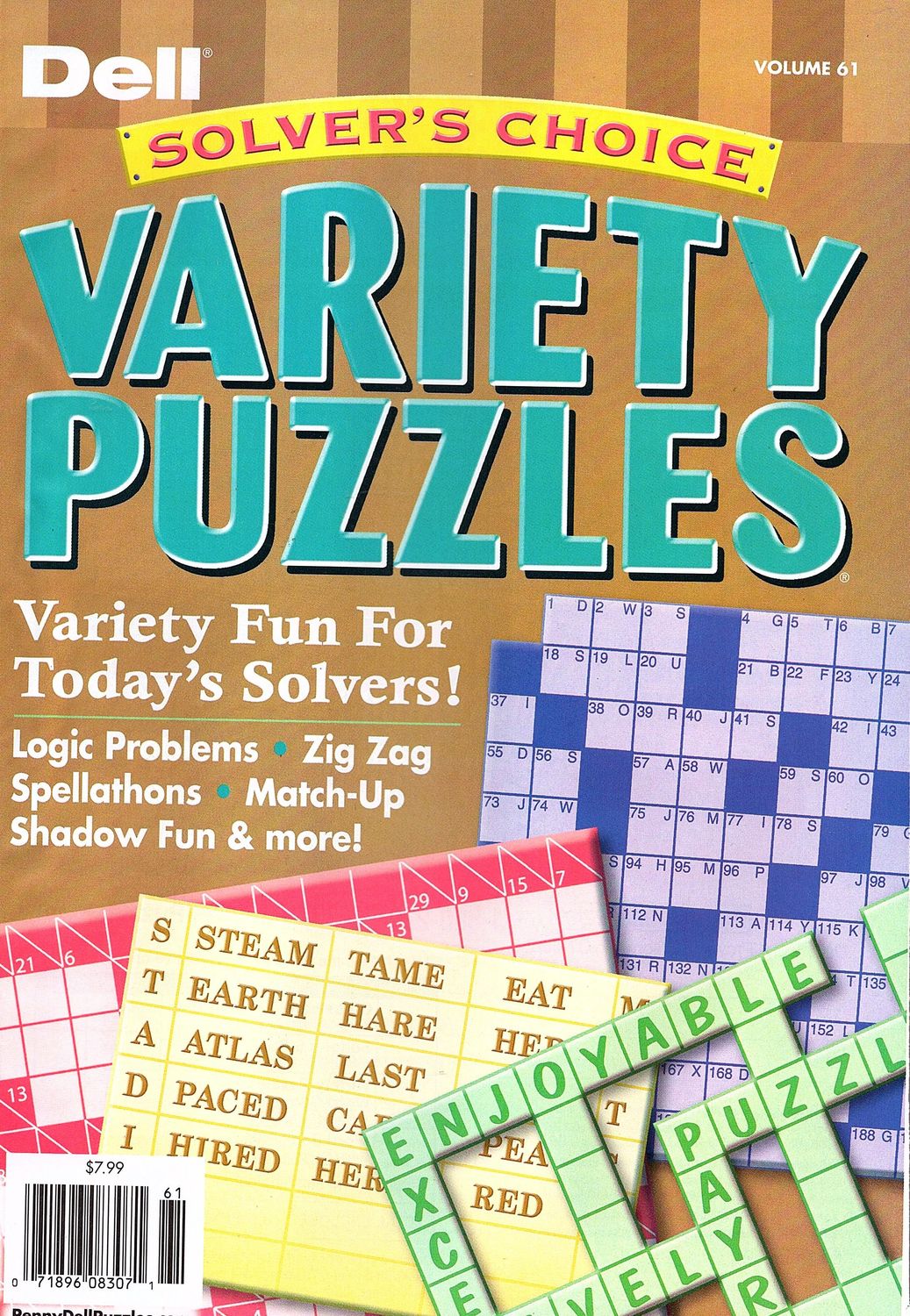 variety puzzles - Dell Solver’s Choice Variety Puzzle Vol. 61