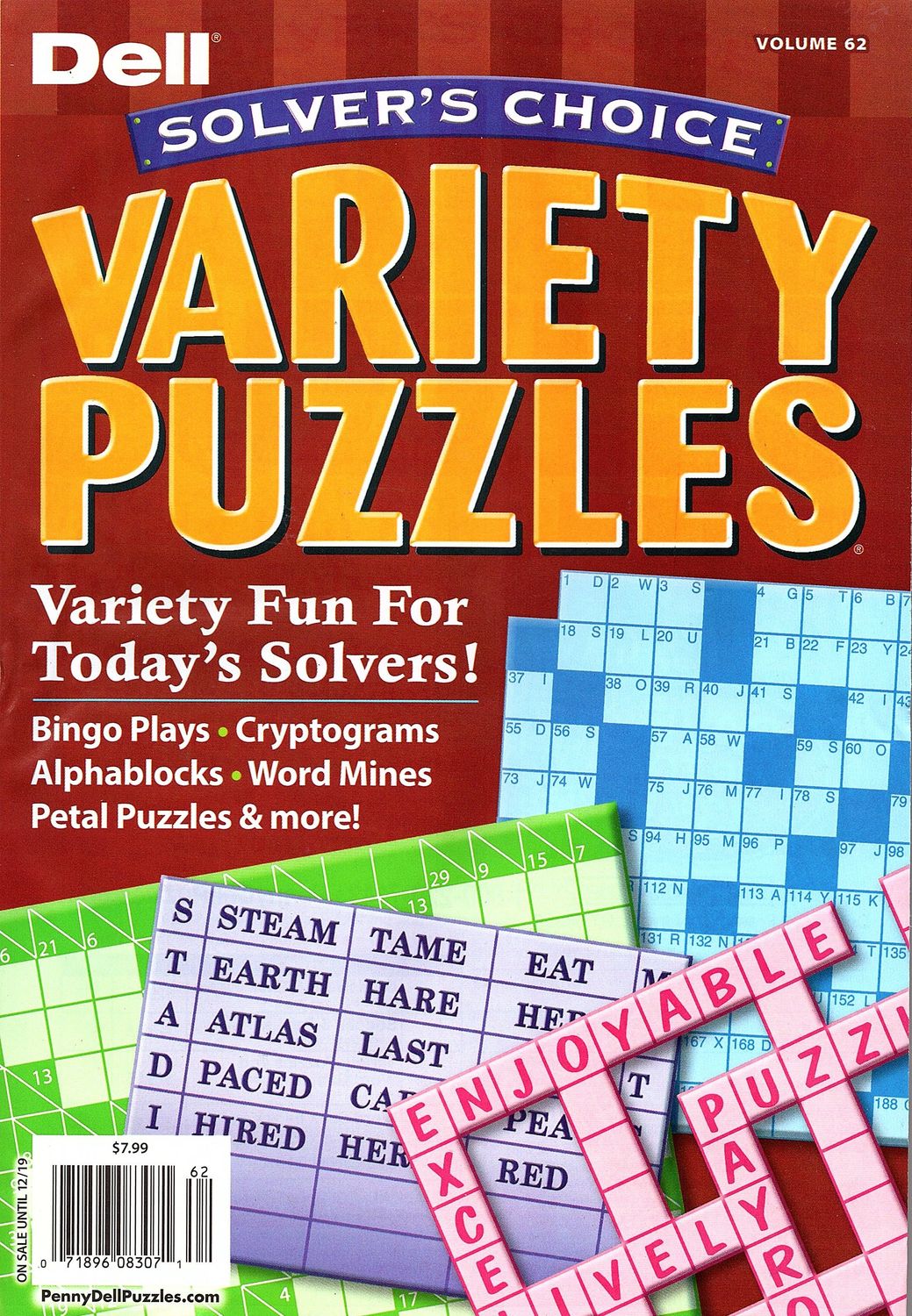 Dell Solver’s Choice Variety Puzzle Vol. 62