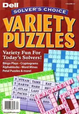 Dell Solver’s Choice Variety Puzzle Vol. 62