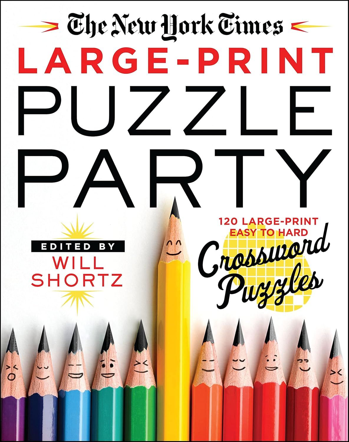 New York Times Large-Print Puzzle Party - puzzle book store