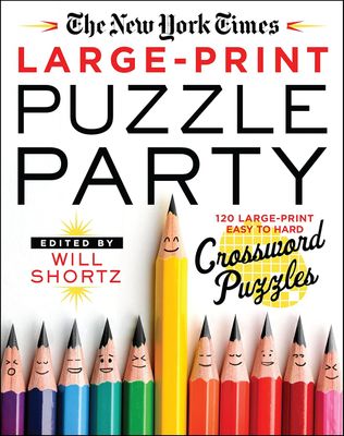 New York Times Large-Print Puzzle Party - puzzle book store
