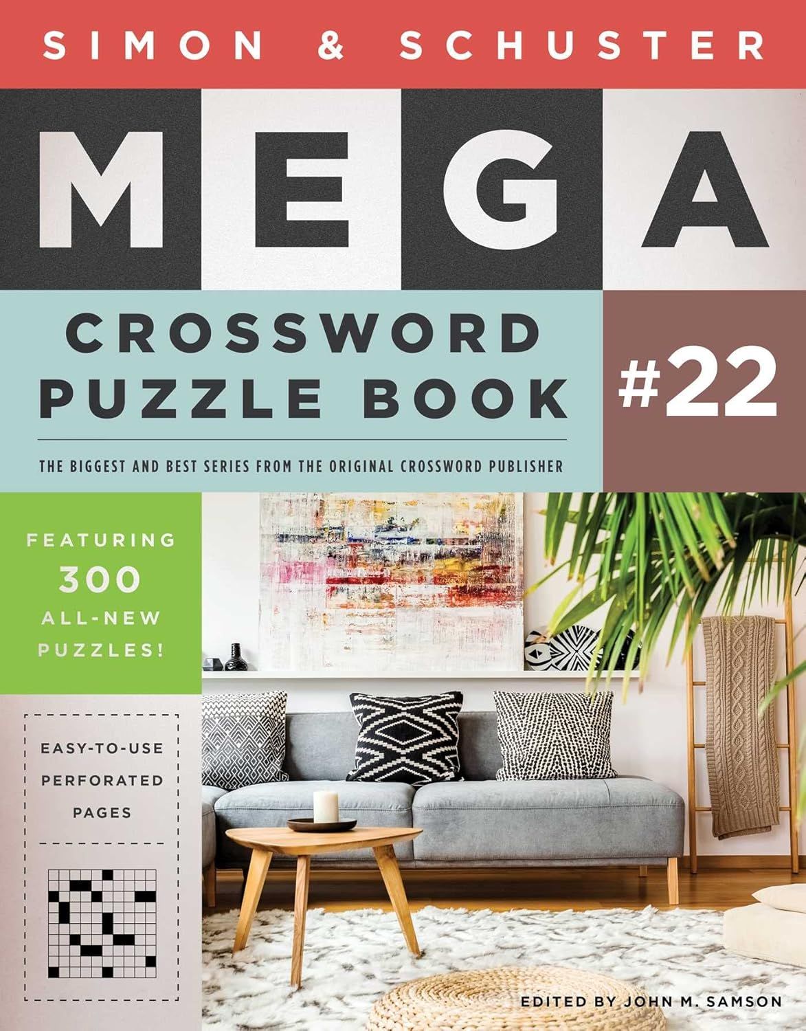 Simon &amp; Schuster Mega Crossword Puzzle Book #22 (22) (S&amp;S Mega Crossword Puzzles)