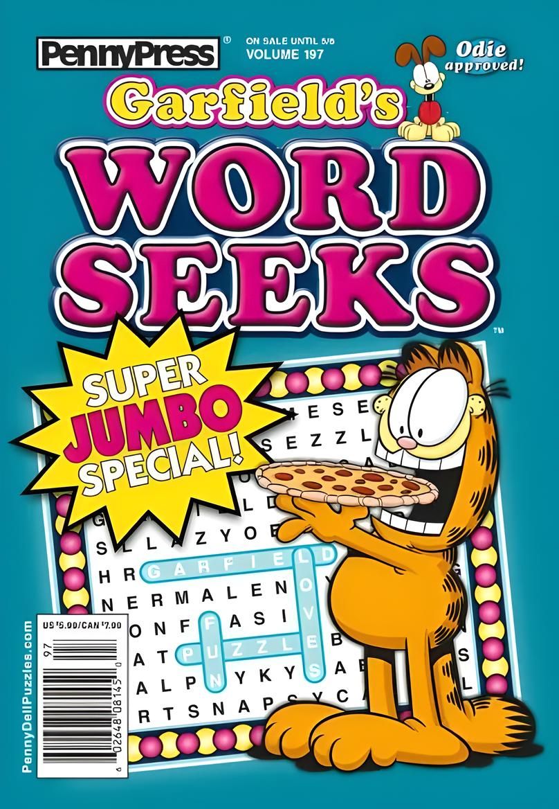 Garfield&#39;s Word Seeks Puzzle Book May 2025 (197)