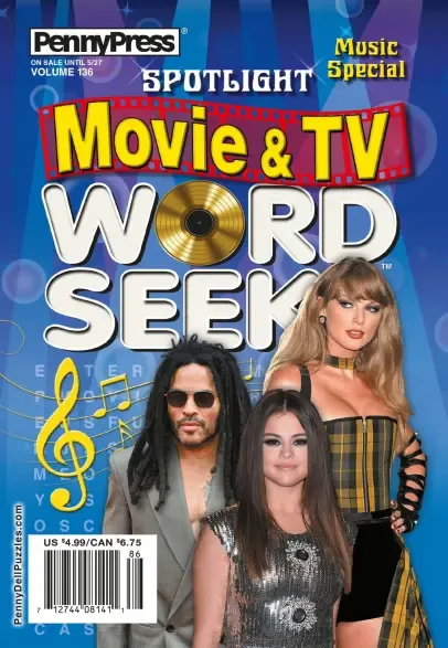 Spotlight Movie &amp; TV Word Seek Volume 136: Music Special