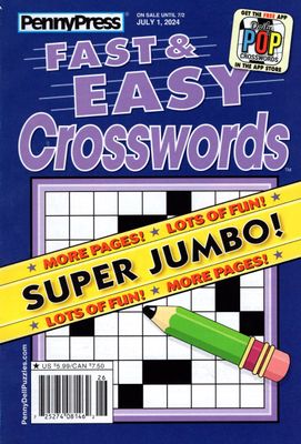 Fast &amp; Easy Crosswords July 2024