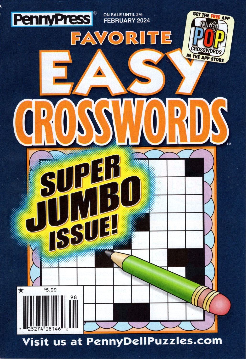 Favorite Easy Crosswords February 2024