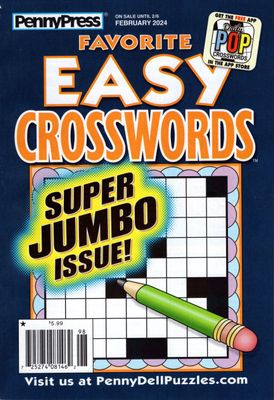 Favorite Easy Crosswords February 2024