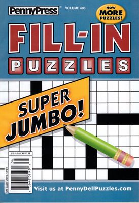 PennyPress Fill-In Puzzle January 2025