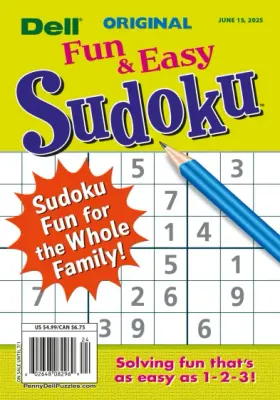 Dell Original Fun and Easy Sudoku June 2025