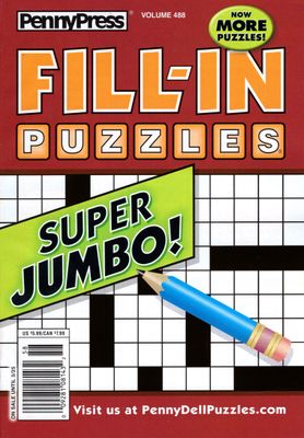 PennyPress Fill-In Puzzle March 2025 (488)