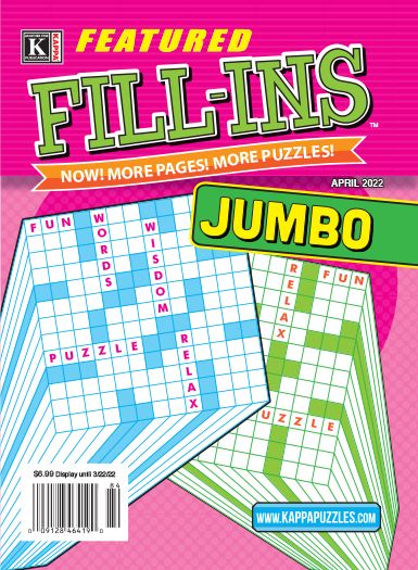 Featured Fill-ins Jumbo Large Print Subscription