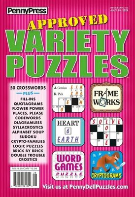 Approved Variety Puzzles July 2025