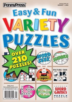 Variety Puzzles | Easy &amp; Fun Variety Puzzles August 2025