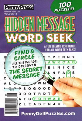 Hidden Message Word Seek Vol 18