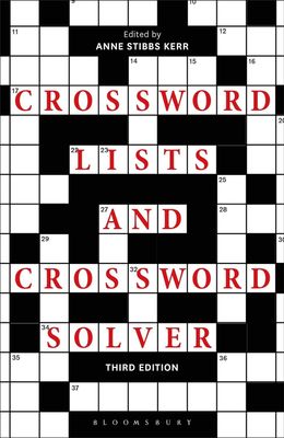 Puzzle Books reference helper -Crossword Lists and Crossword Solver Paperback