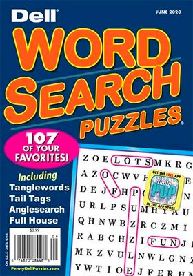 Dell Jumbo Large-Print Word Search Subscription - word search puzzle subscriptions