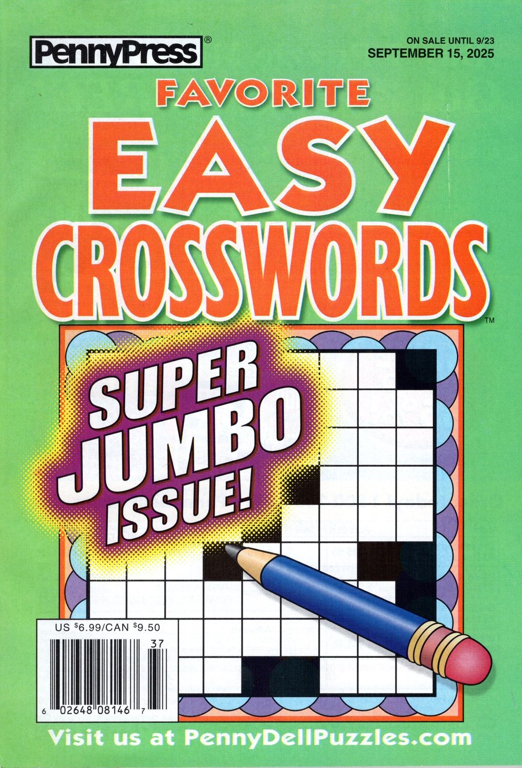 Favorite Easy Crosswords September 2025