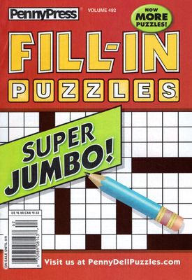 PennyPress Fill-In Puzzle August 2025 (492)