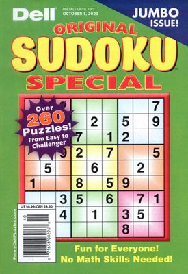 Dell Original Sudoku Special October 2025