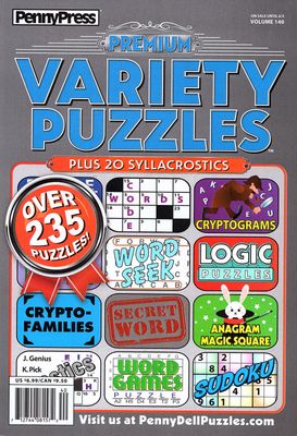 Penny Press Premium Variety Puzzles June 2025 (140)