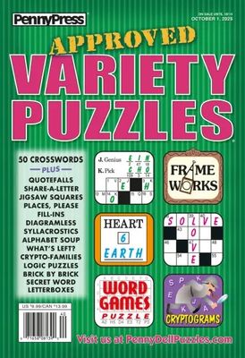 Approved Variety Puzzles October 2025