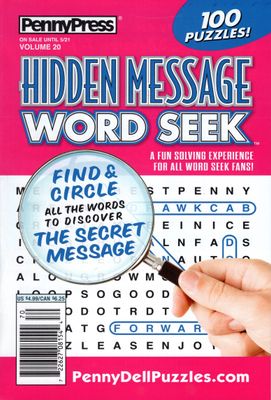 Hidden Message Word Seek May 2024 (20)