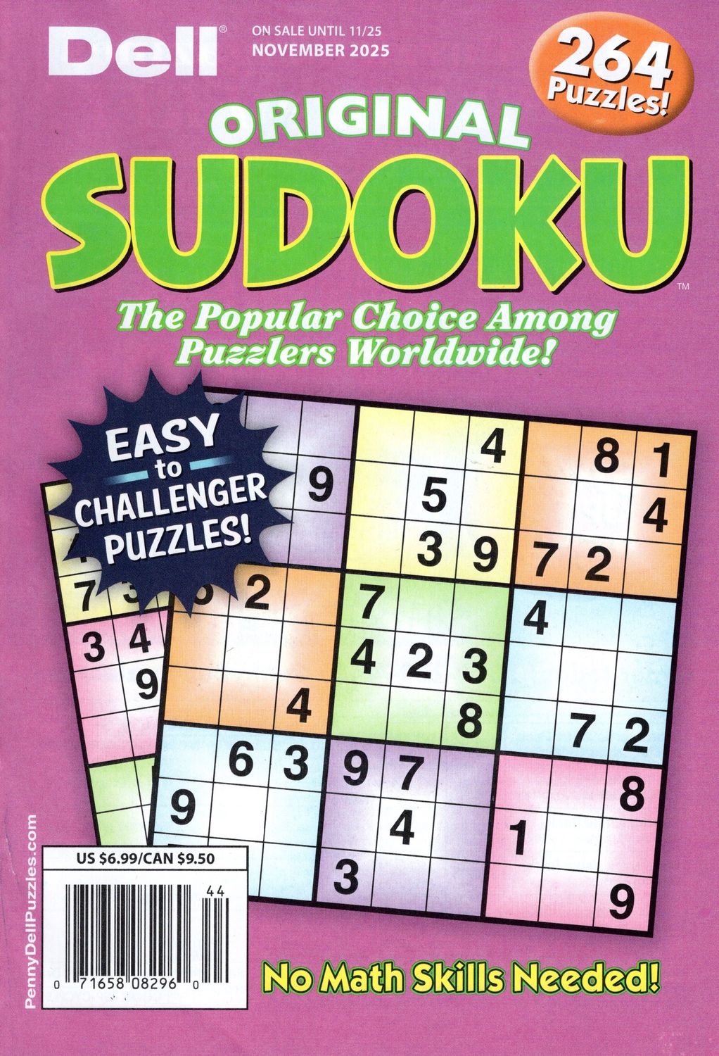Dell Original Sudoku November 2025