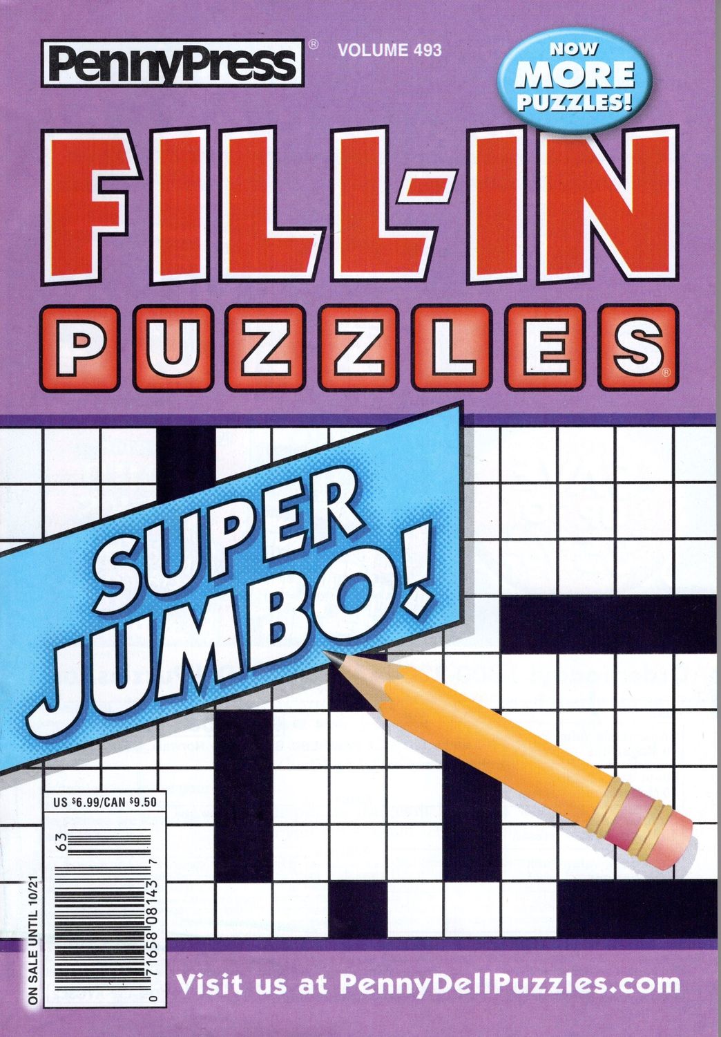 PennyPress Fill-In Puzzle October 2025 (493)