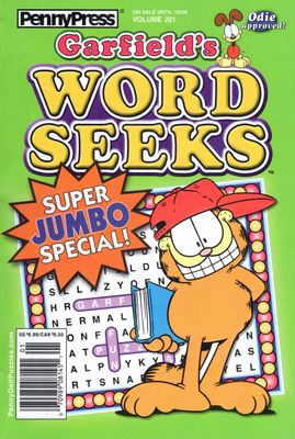Garfield&#39;s Word Seeks Puzzle Book October 2025 (201)