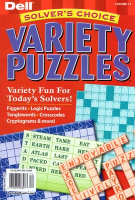 dell variety puzzles | Dell Solver’s Choice Variety Puzzle December 2025 (74)