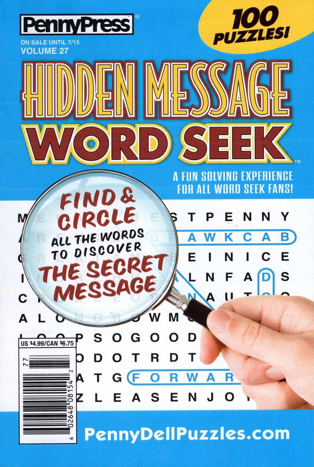 Puzzle Book Store | Hidden Message Word Seek July 2025 (27)
