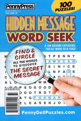 Puzzle Book Store | Hidden Message Word Seek July 2025 (27)