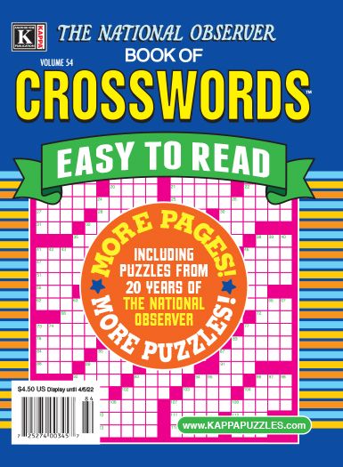 National Observer Book of Crosswords Subscription