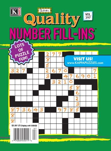 Quality Number Fill-Ins Subscription