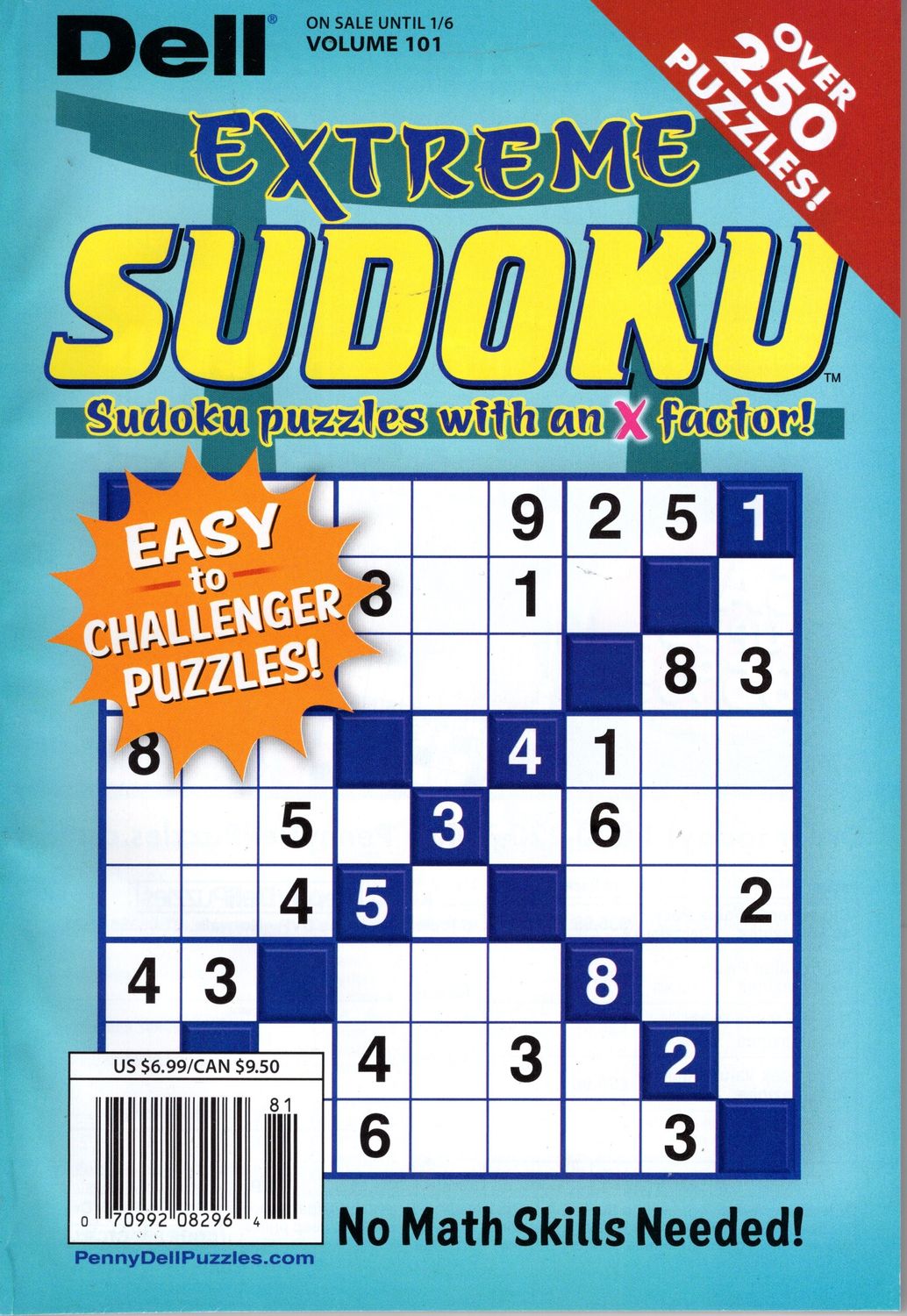 Dell Extreme Sudoku #101 (December 2025)