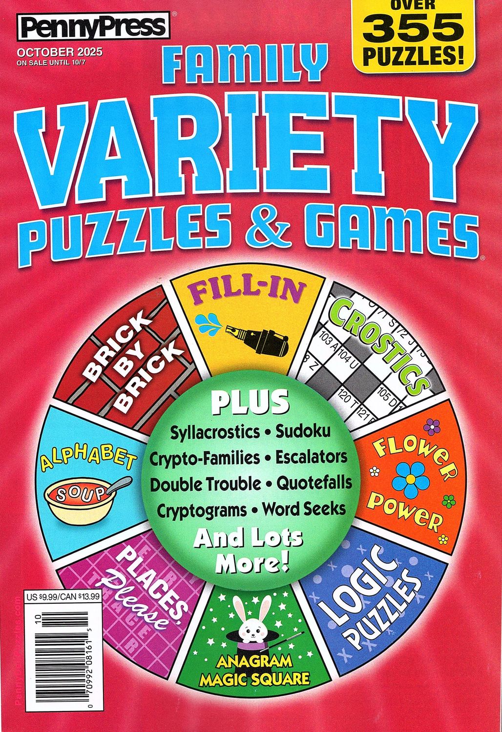 Family Variety Puzzles &amp; Games October 2025