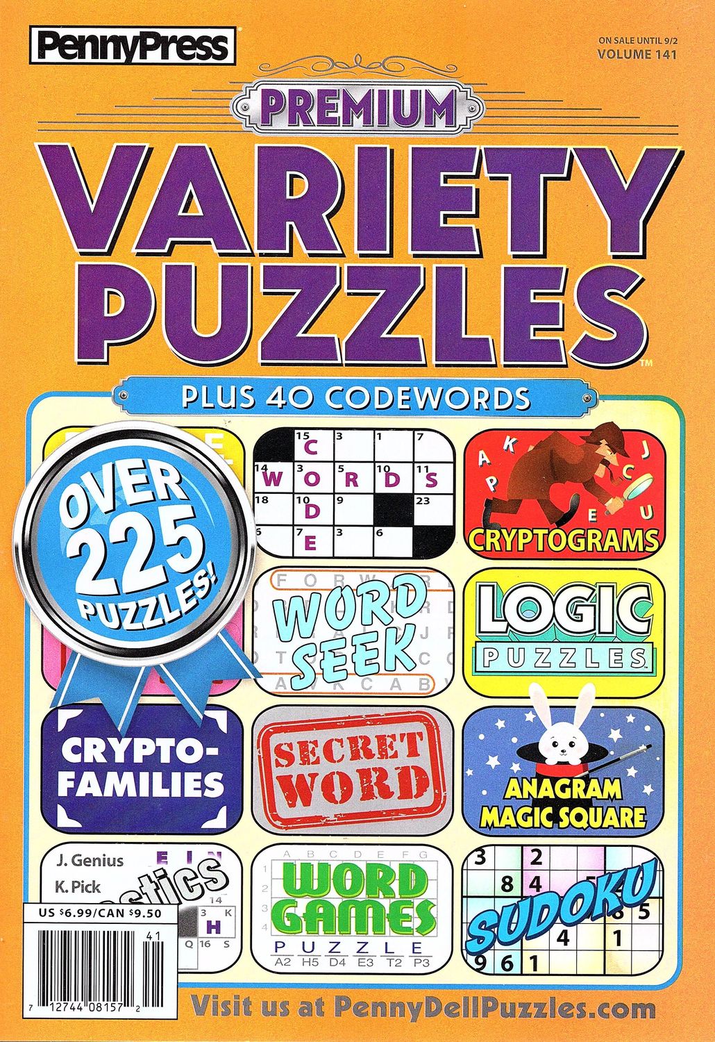 Penny Press Premium Variety Puzzles September 2025 (141)