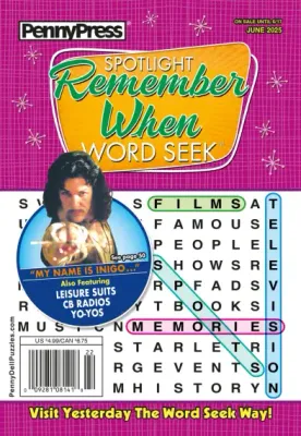 Spotlight Remember When Word Seek June 2025