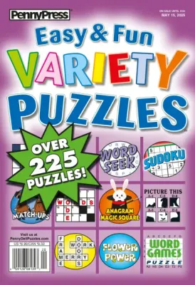Easy &amp; Fun Variety Puzzles May 2025