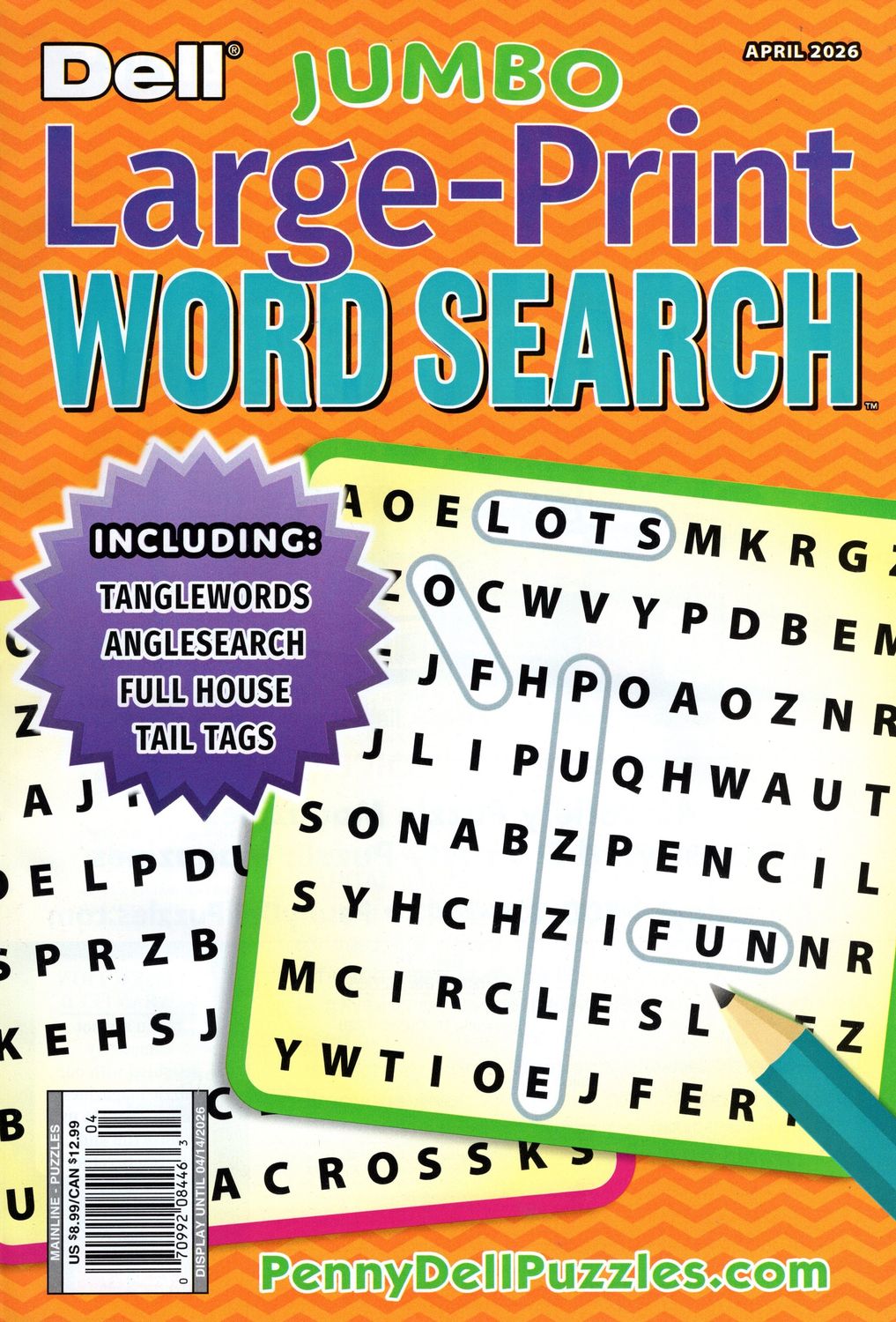 Dell Jumbo Large-Print Word Search Puzzles