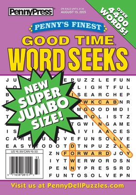 Penny’s Finest Good Time Word Seeks