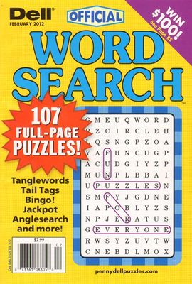 Dell Word Search Puzzles