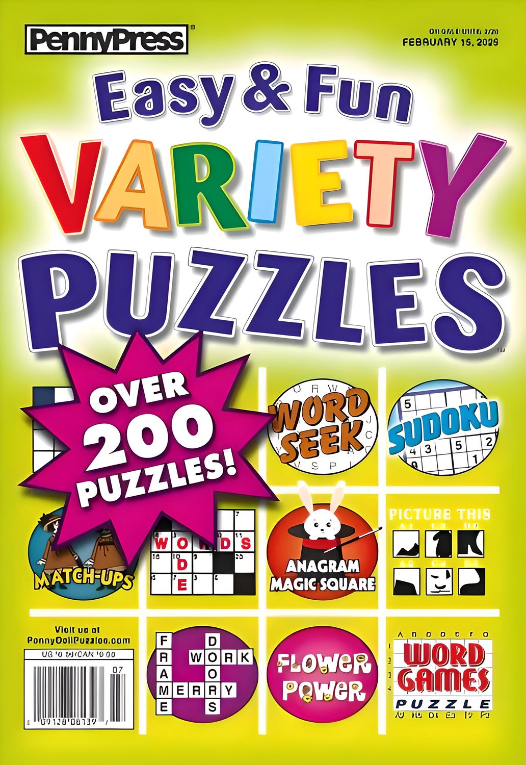 Variety Puzzles | Easy &amp; Fun Variety Puzzles February 2025