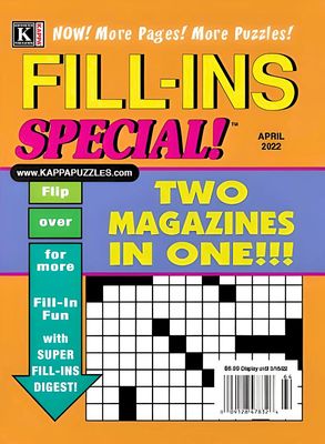 Fill In Puzzles | Kappa Fill-Ins Special! Subscription