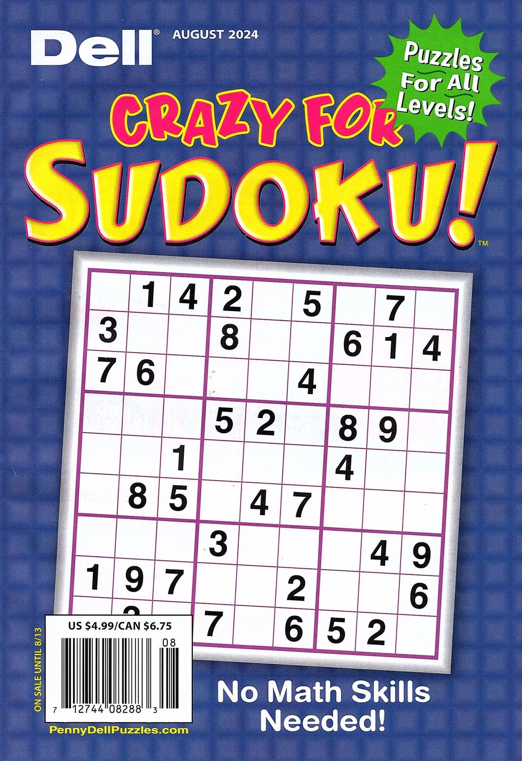 Dell Crazy for Sudoku! August 2024